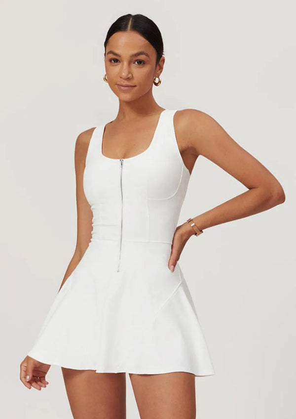 Scoop Neck Mini Dress
