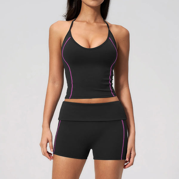 Wrap-Style Tennis Dress set