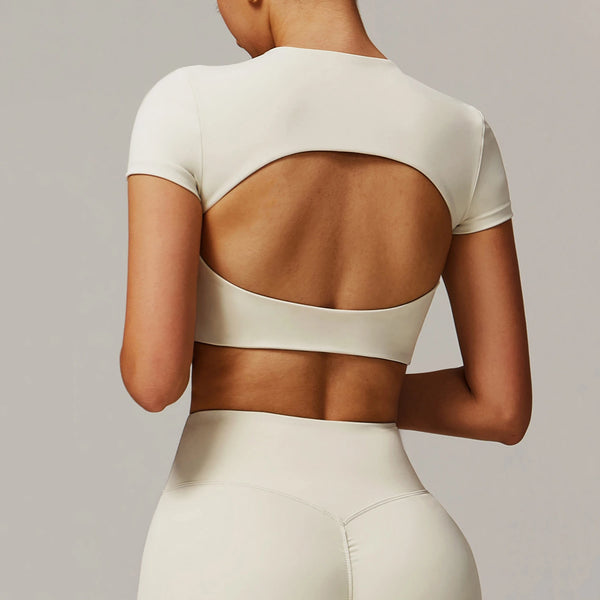 Shorts Sleeveless Wrap-Tie Mini Top
