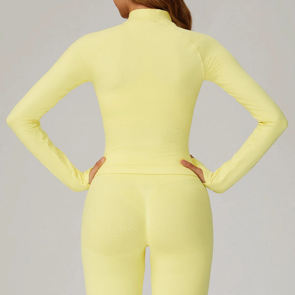 Zip-Up Long Sleeve Jacket