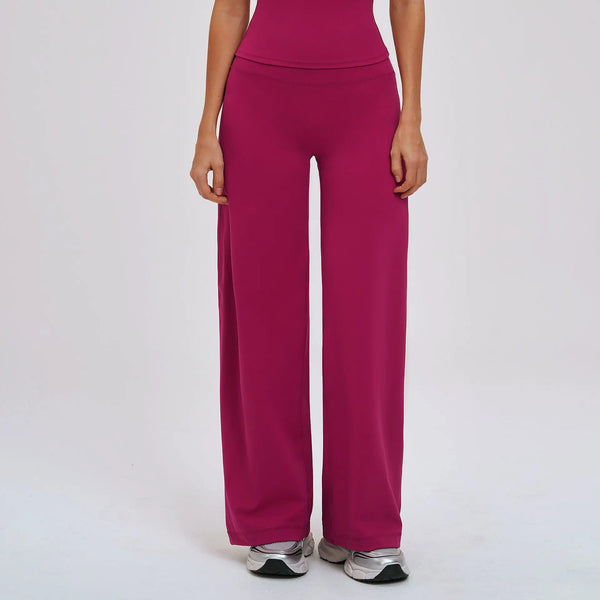 Wide-Leg High-Waist Pants