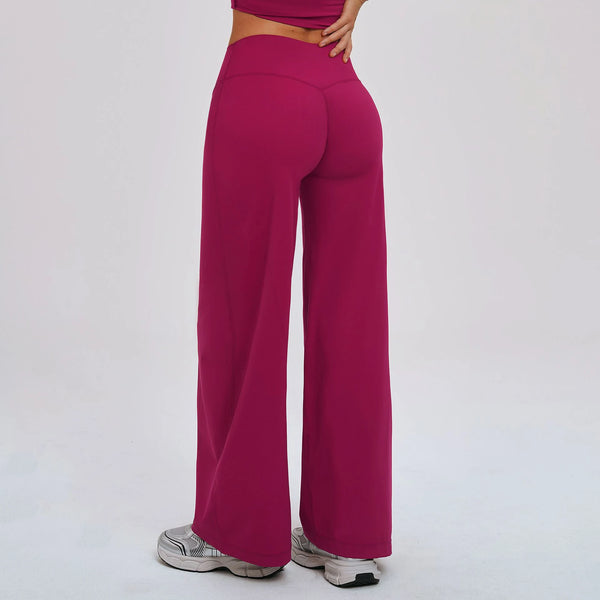 Wide-Leg High-Waist Pants