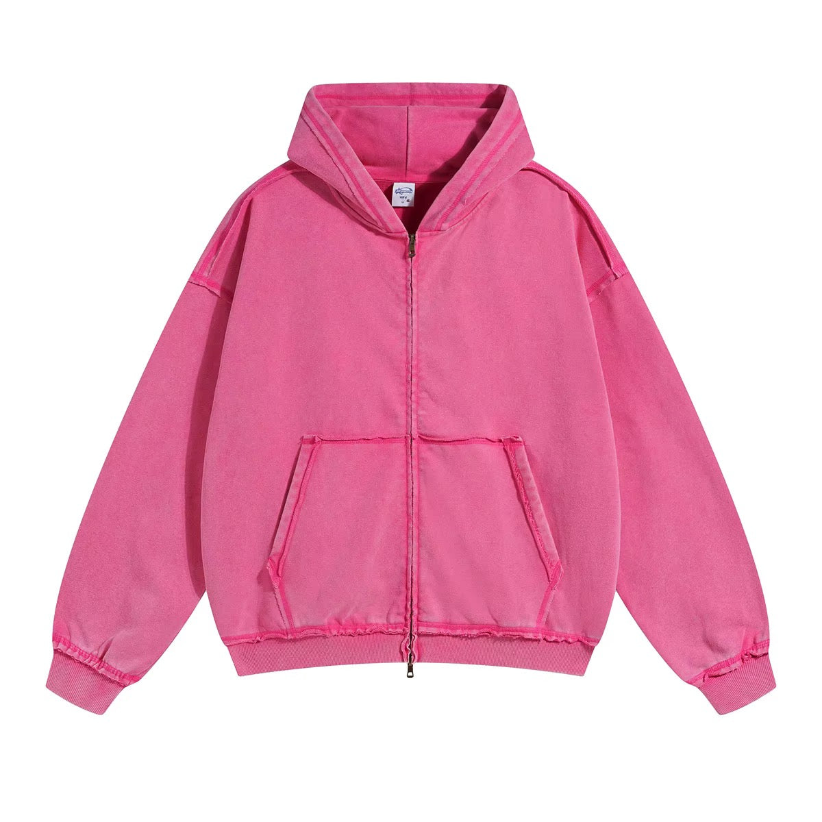 Oversized Zip-Up Hoodie