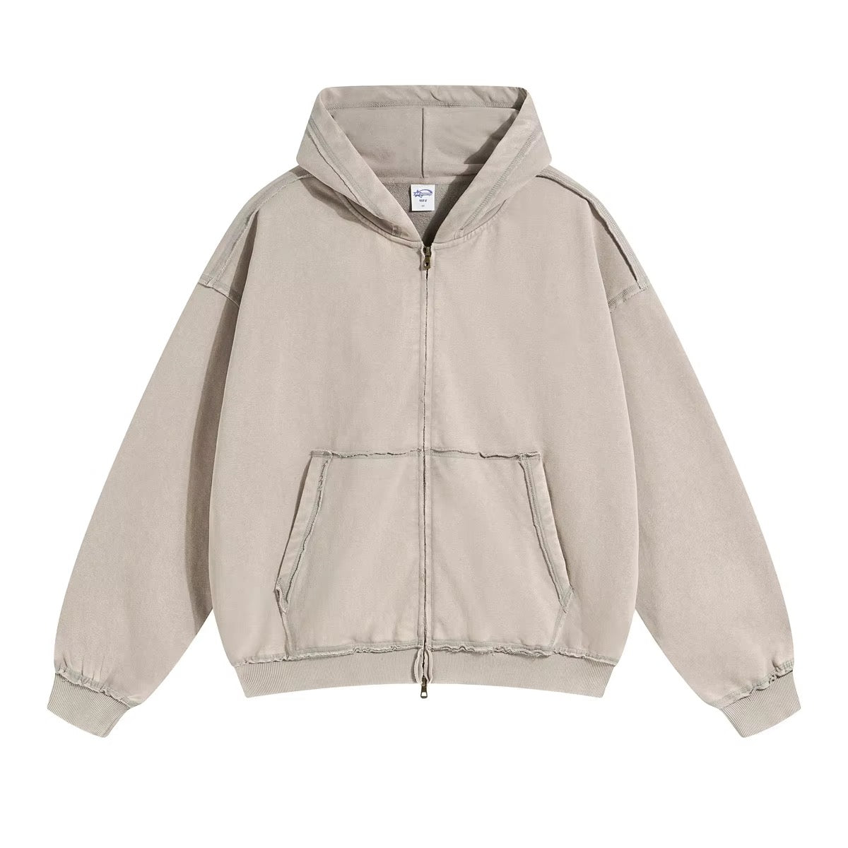 Oversized Zip-Up Hoodie