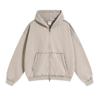 Oversized Zip-Up Hoodie