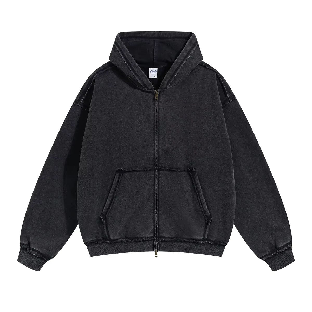 Oversized Zip-Up Hoodie