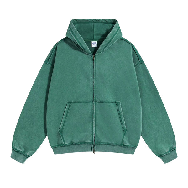 Oversized Zip-Up Hoodie