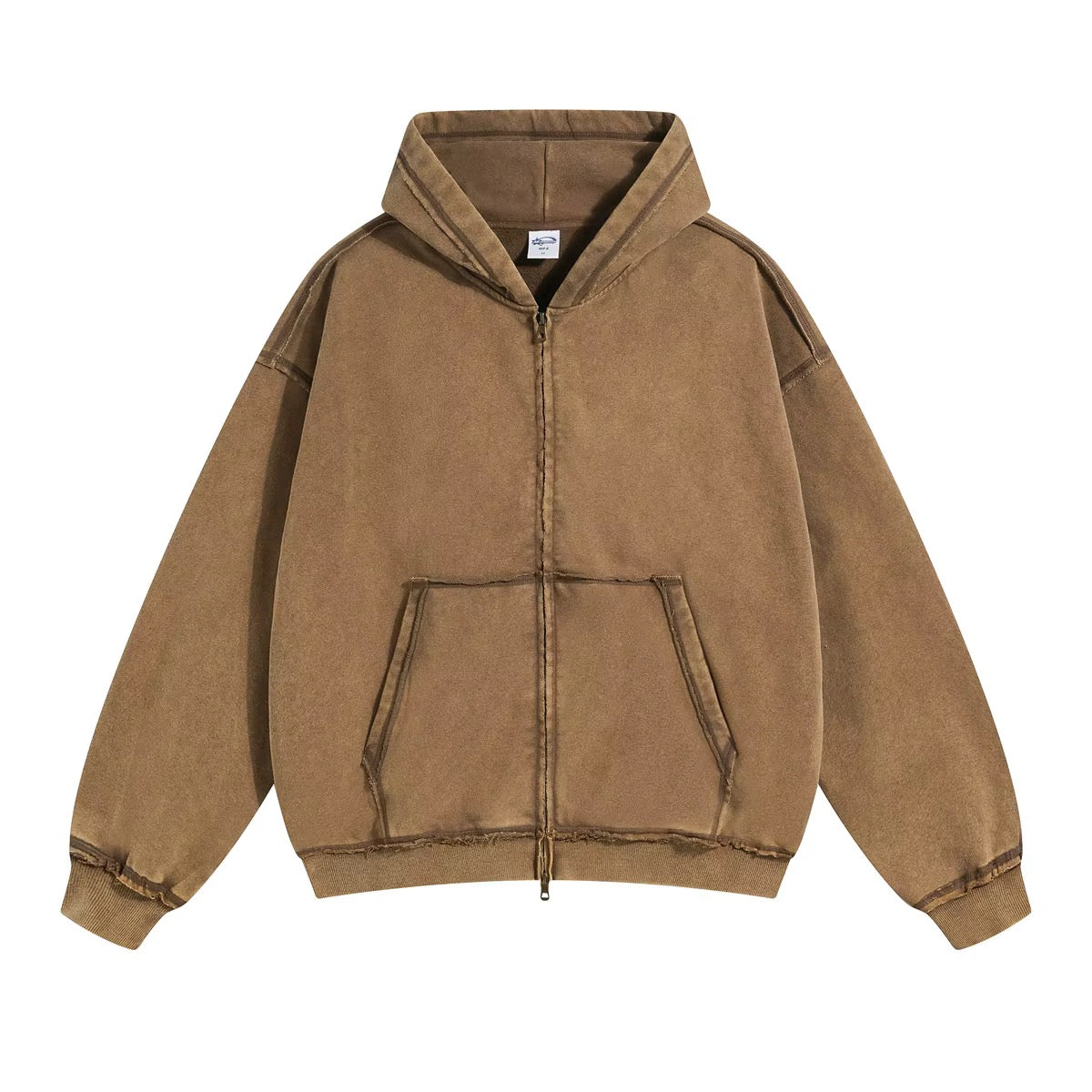 Oversized Zip-Up Hoodie