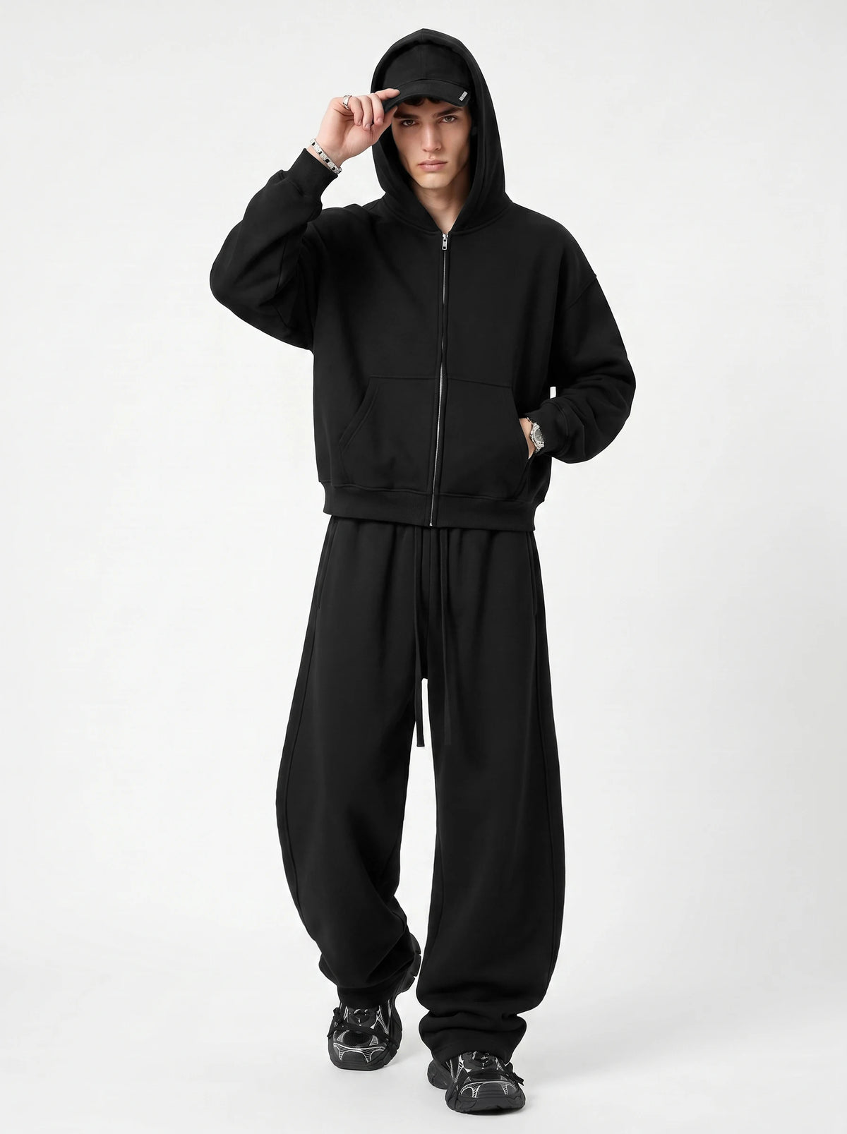Men’s Fleece-Lined Hoodie & Sweatpants Set