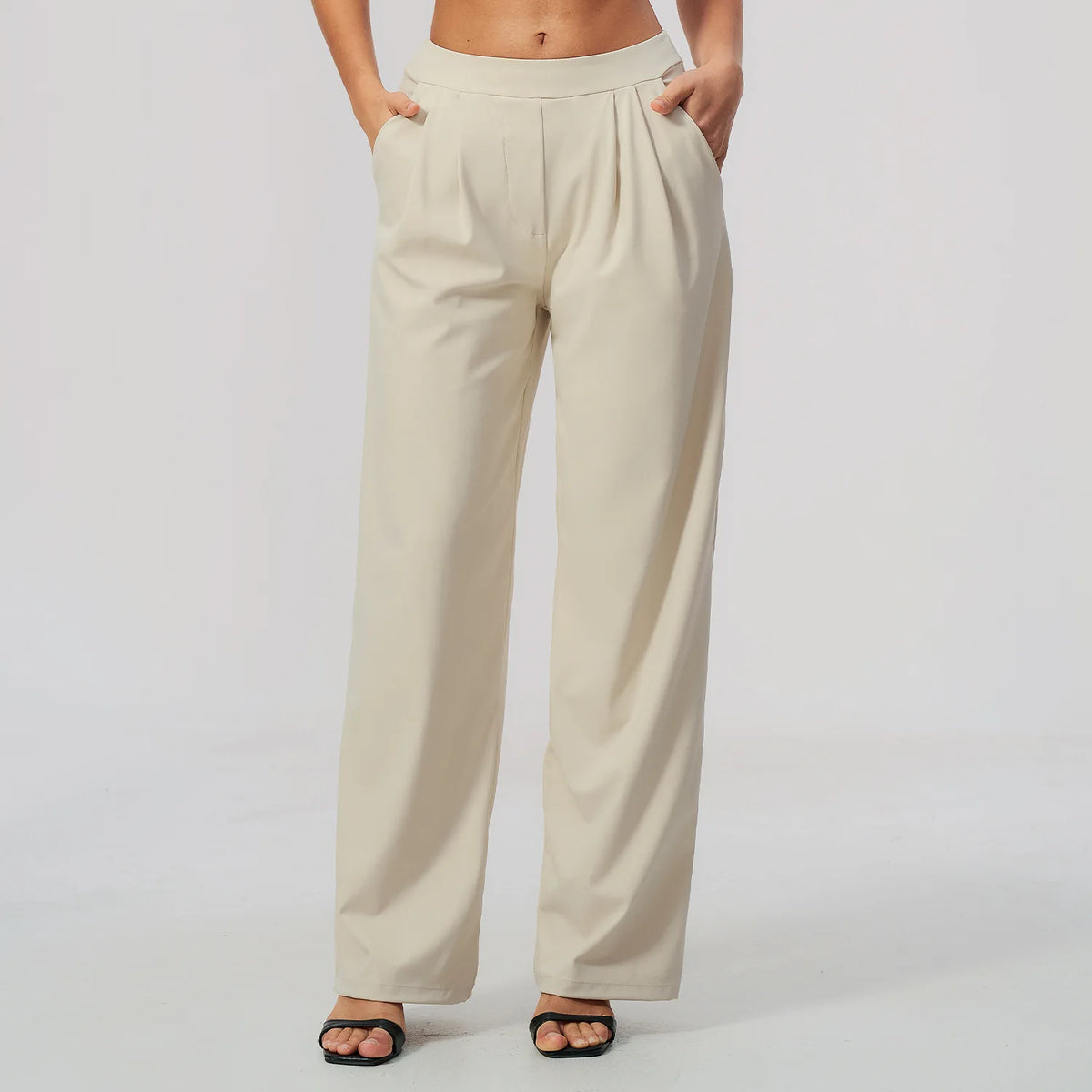Quick-Dry Wide-Leg Casual Fitness Pants