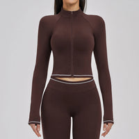 Zip Through Long Sleeve Jacket