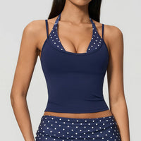 Two-Layer Padded Yoga Tank Top