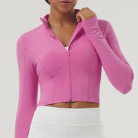 ProStretch™ Zip Up Crop Sports Jacket