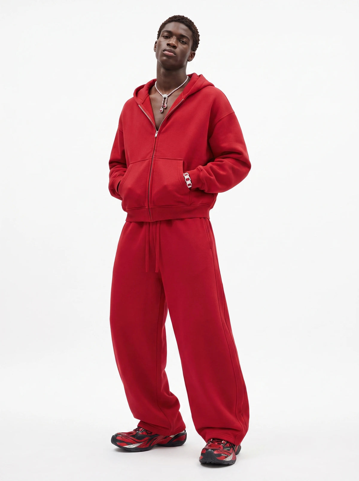 Men’s Fleece-Lined Hoodie & Sweatpants Set