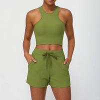 Ribbed Workout Yoga Bra