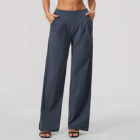 Quick-Dry Wide-Leg Casual Fitness Pants