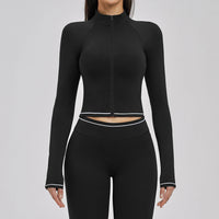 Zip Through Long Sleeve Jacket