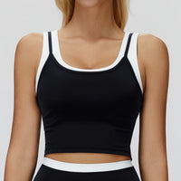Layering Two-Piece Padded Yoga Tank Top