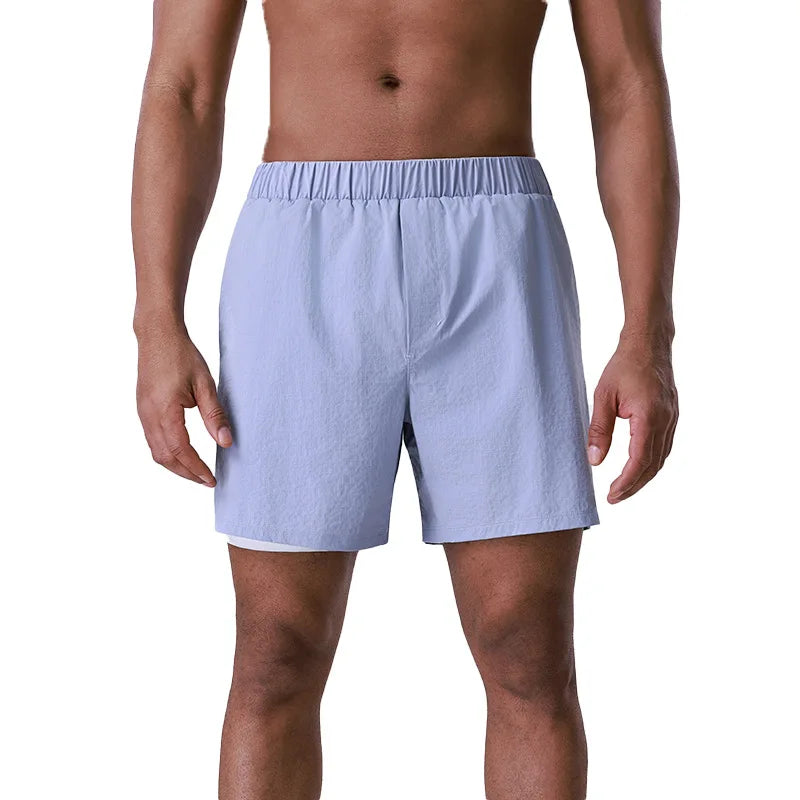 Double Layer Running Shorts