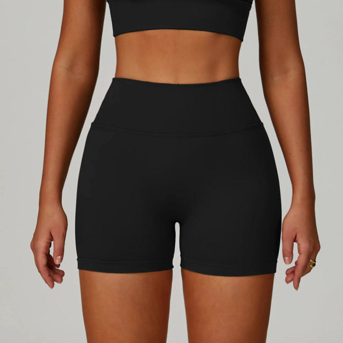 High-Waist Biker Shorts