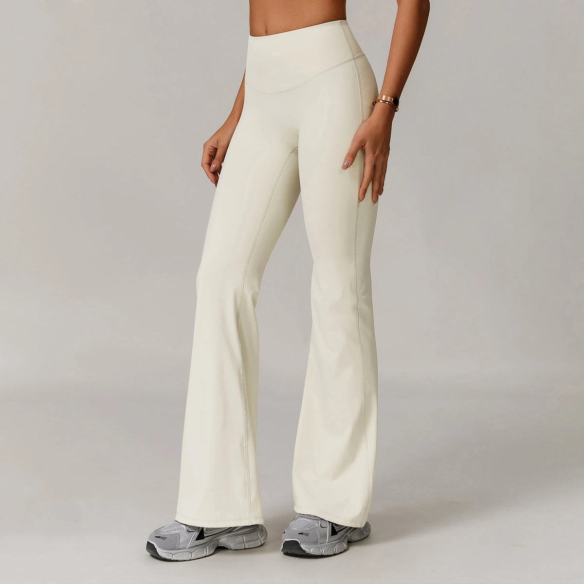 Flared High-Waist Leggings