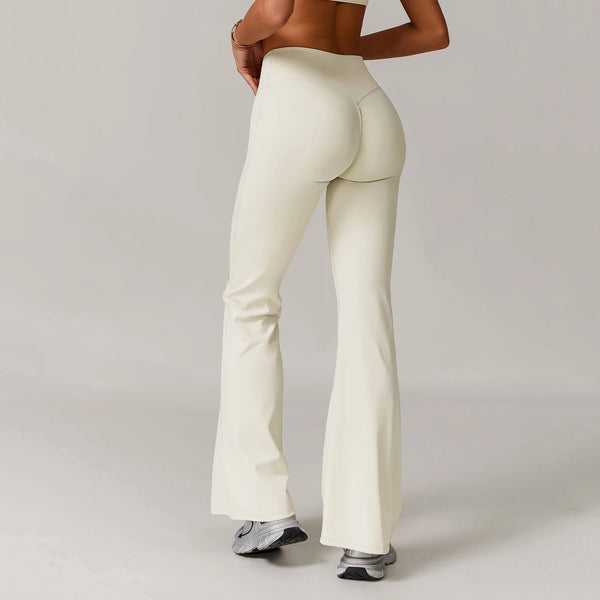 Flared High-Waist Leggings