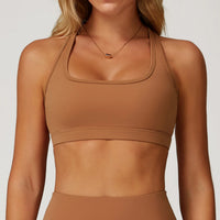 Racerback Halter Bra Top