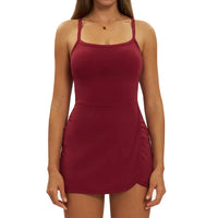 Wrap-Style Tennis Dress