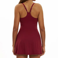 Wrap-Style Tennis Dress