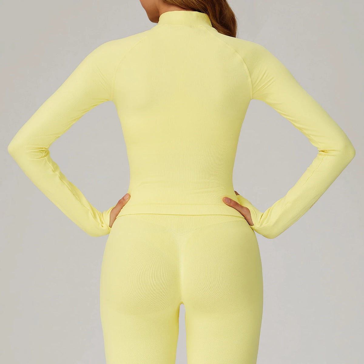 Zip-Up Long Sleeve Jacket