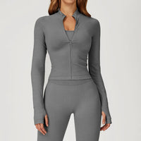 Zip-Up Long Sleeve Jacket
