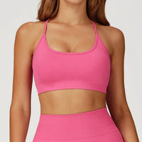 Racerback Halter Bra Top