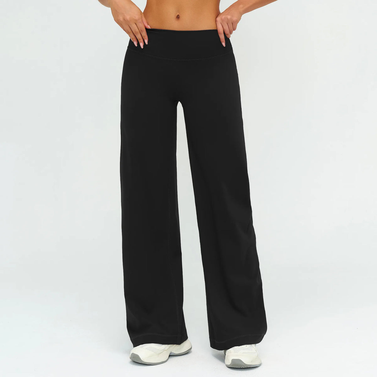 Wide-Leg High-Waist Pants