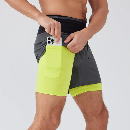 Men's 2-in-1 Running Shorts