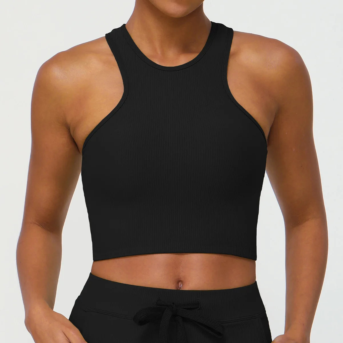 Ribbed Workout Yoga Bra