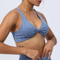 Yoga Bra Leopard Print