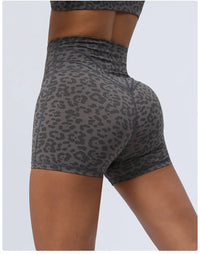High Waisted Scrunch Biker Shorts